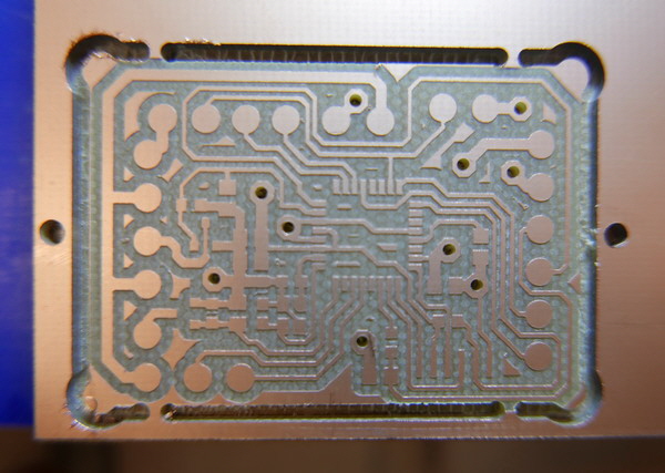 Platine gefräst